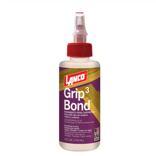 Adhesivo Cola Fría Extra Fuerte Grip Bond 3- 1 LT