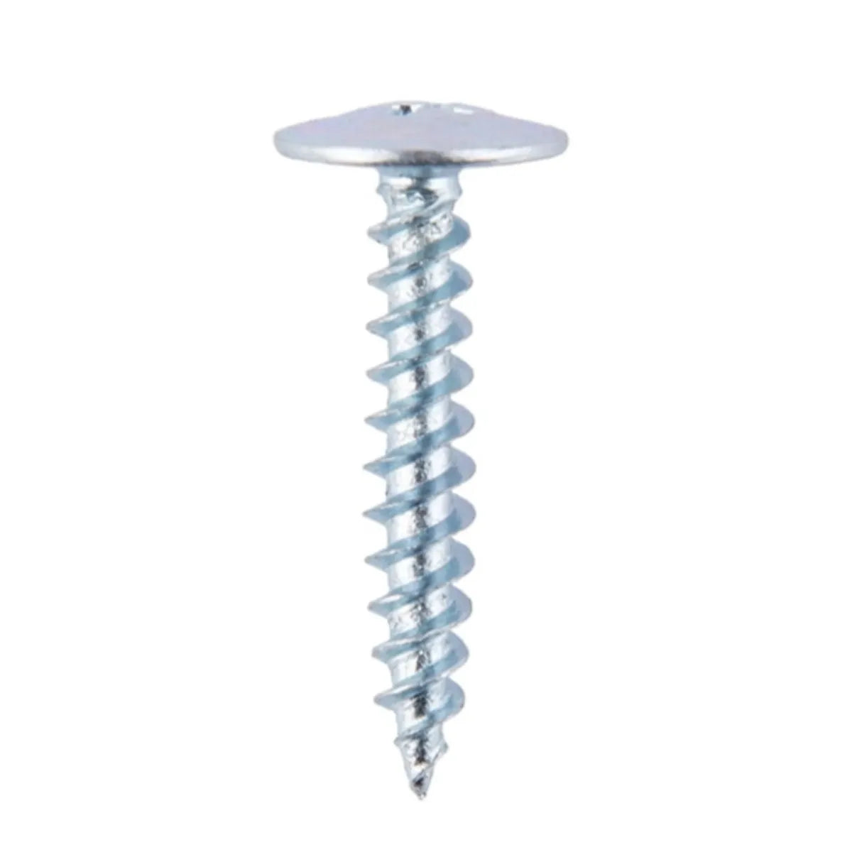 Tornillo Cabeza Lenteja Pta. fina 8x1 1/2" 100 unidades