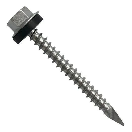 Tornillo hex. Punta espada 10x2 1/2" 100 unidades