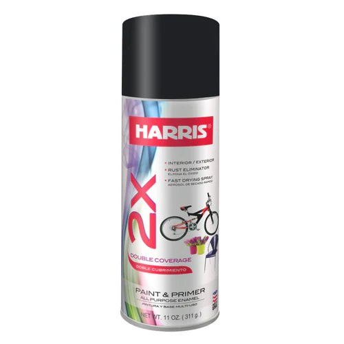 Harris Pintura Spray -2X Negro Brillante Lanco 311 g.
