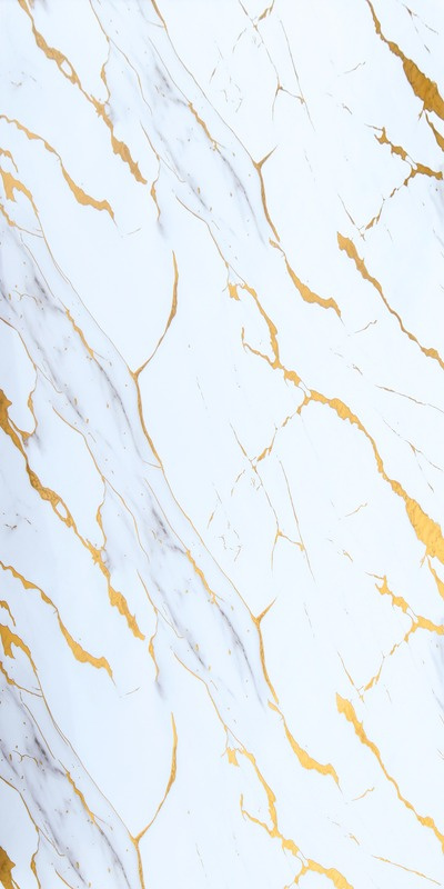 Plancha PVC – Mármol Blanco Grietas F6B Gold – 1,22 x 2,44 m