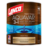 Barniz AQUAVAR Lanco  Transparente  1/4 GL
