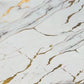 Plancha PVC – Mármol Blanco Grietas F6B Gold – 1,22 x 2,44 m