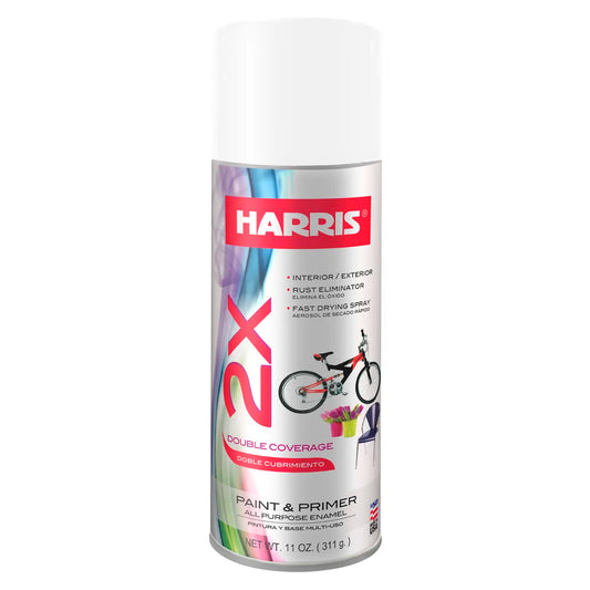 Harris Pintura Spray -2X  Blanco Lanco 311 g.