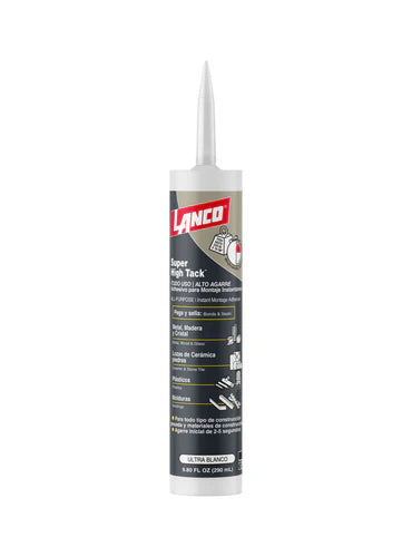 Super High Tack Adhesivo montaje todo uso Lanco  290 ml
