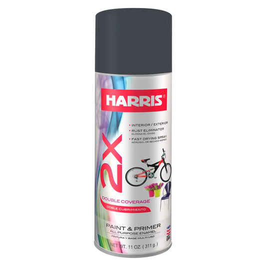 Harris Pintura Spray -2X  Negro mate Lanco 311 g.