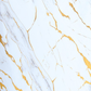 Plancha PVC – Mármol Blanco Grietas F6B Gold – 1,22 x 2,44 m
